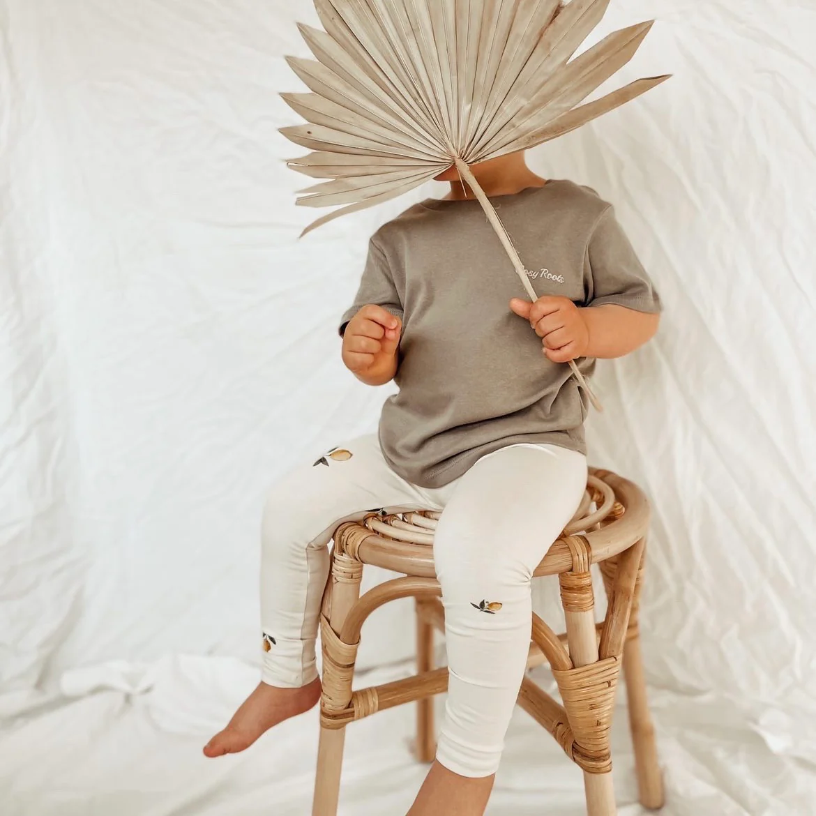 Organic T-Shirt - Khaki - S A L E - Image 11